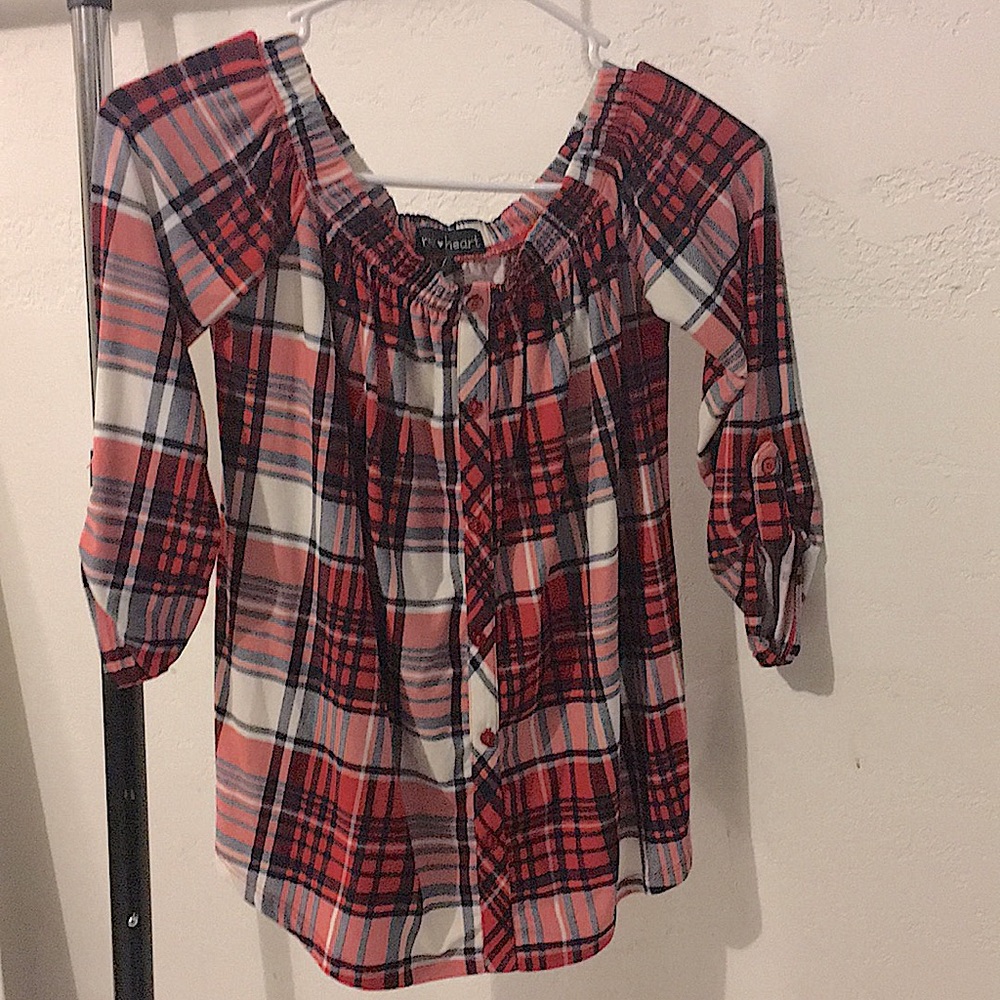 Off the shoulder blouse